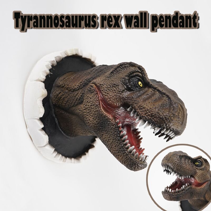 Tyrannosauru Rex Wall Hanging Quirky Personality Living Room Atmosphere Dressing